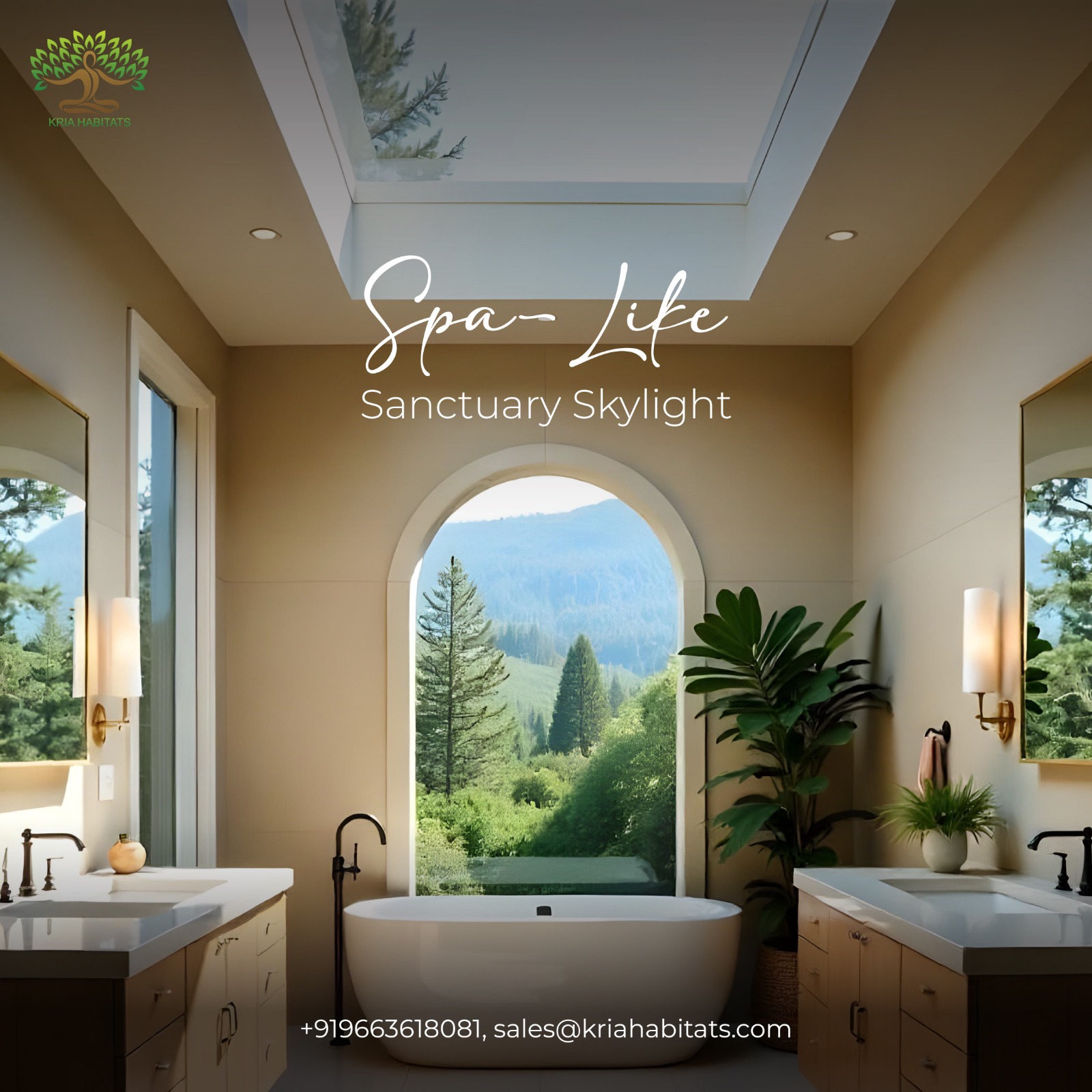Spa-Like Sanctuary Skylight