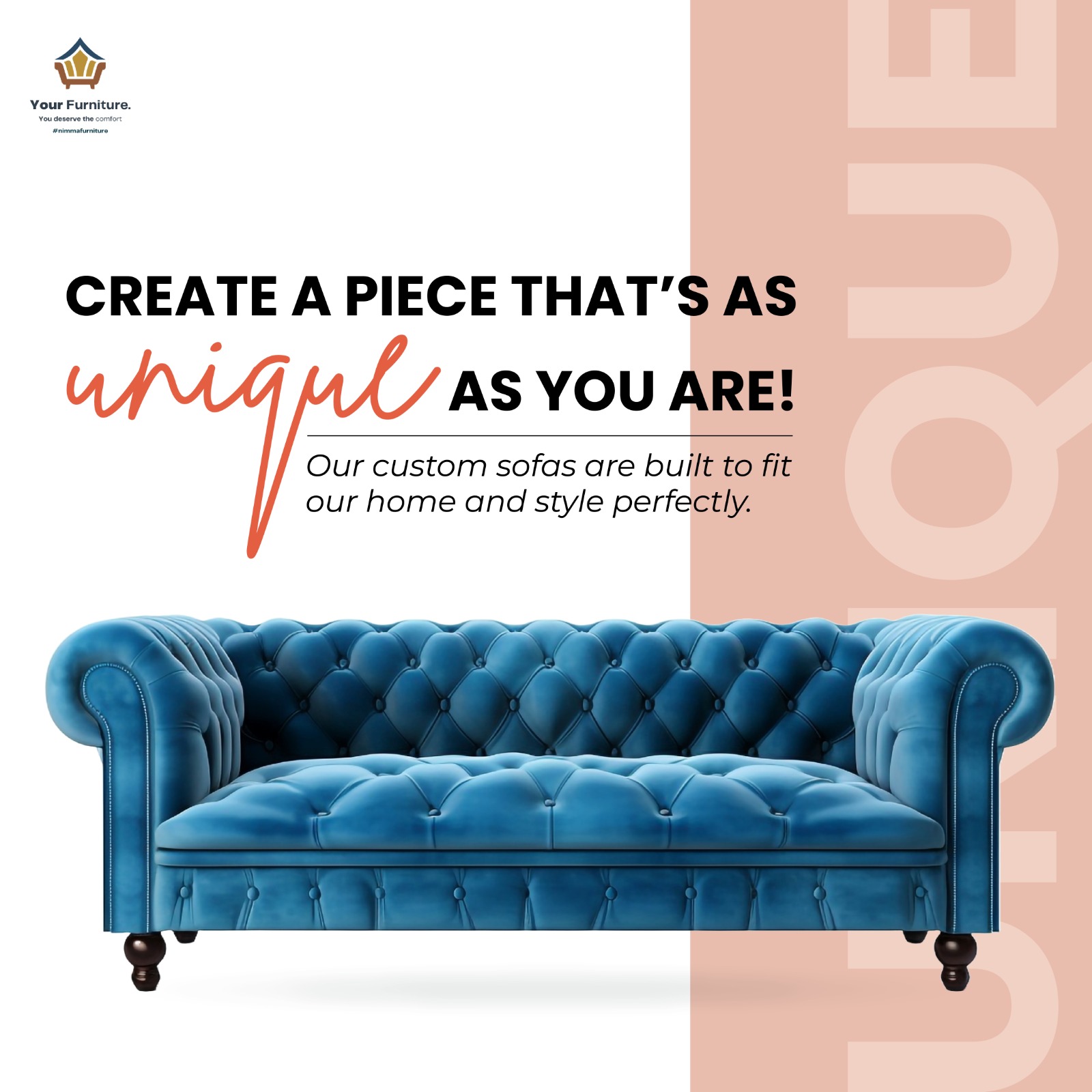 Create a piece that's as unique as you are