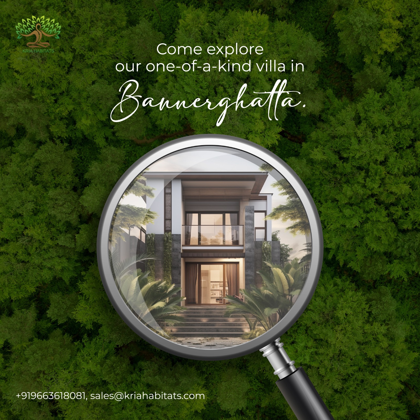 One-of-a-kind villa in Bannerghatta
